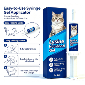 Gel nutritionnel à la <span class=keywords><strong>lysine</strong></span> OEM ODM <span class=keywords><strong>pour</strong></span> le bien-être félin, renforce l'immunité et soulage l'inconfort respiratoire, complément <span class=keywords><strong>de</strong></span> <span class=keywords><strong>lysine</strong></span> <span class=keywords><strong>pour</strong></span> <span class=keywords><strong>chat</strong></span> - Product Image 2