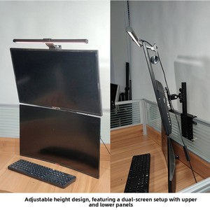Soporte <span class=keywords><strong>de</strong></span> <span class=keywords><strong>Aluminio</strong></span> <span class=keywords><strong>para</strong></span> Monitor con Ajuste <span class=keywords><strong>de</strong></span> Altura Unilateral, Soporte <span class=keywords><strong>para</strong></span> Pantalla <span class=keywords><strong>de</strong></span> Computadora, Soporte <span class=keywords><strong>para</strong></span> Estación <span class=keywords><strong>de</strong></span> Trabajo - Product Image 4