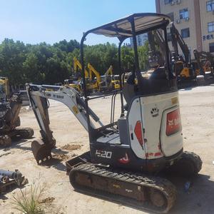 Pelleteuse d'occasion 2 tonnes <span class=keywords><strong>Bobcat</strong></span> E20 <span class=keywords><strong>E17</strong></span> S300 taille extra <span class=keywords><strong>mini</strong></span> deuxième <span class=keywords><strong>pelle</strong></span> compacte légère prix bon marché - Product Image 4