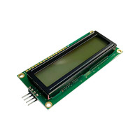 Pantalla LCD 1602 LCM de Fábrica con Retroiluminación Blanca / Interfaz I2C Paralela, Panel LCD de 5V