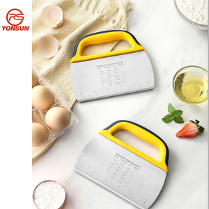 Dao Cắt Làm Bánh Bột Bằng Thép Không Gỉ Mới Dụng Cụ Cắt Dao Nấu Ăn Bánh Có Tay Cầm Chống Trượt - Product Image 4