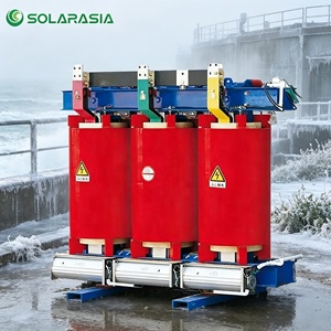 Transformador de Tipo Seco SCB12 de 100 kVA, Trifásico, de Bajo Voltaje, 11 kV, Transformador Reductor de Resina Fundida a Prueba de Explosiones - Product Image 2