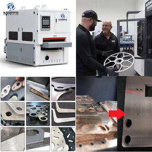 Nouvelle machine multifonctionnelle de débavurage de tôles, polisseuse et meuleuse, débavurage multifonctionnel avec découpe laser - Product Image 6