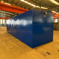 Station d'épuration des eaux usées compacte intégrée automatique, système de traitement des eaux usées en conteneur pour l'Arabie Saoudite