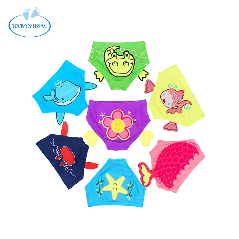 Babys how Double Embroidered Swimming Pants Tier förmige Baby unterwäsche Factory Cute Cartoon Swimming Pants