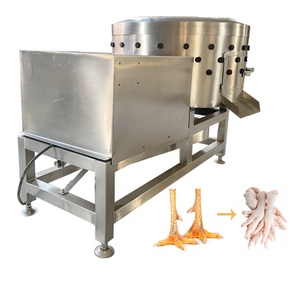 Automatic Poultry <b>Chicken</b> Feet Processing Machine Peeling Machine - Product Image 2