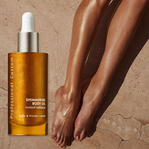 Aceite Corporal Brillante Personalizado con Logotipo, Bajo MOQ, Larga Duración, Resistente al Agua, Marca Privada, Vegano, Maquillaje Brillante para Rostro y Cabello - Product Image 6