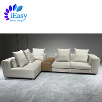 IEasy – meubles de salon, canapé d'angle de haute qualité, canapé d'angle de maison, dernière conception, ensemble de canapé d'angle en cuir moderne
