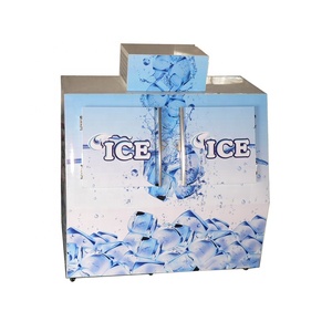 <span class=keywords><strong>Congélateur</strong></span> à glaçons de capacité commerciale, bac de rangement, <span class=keywords><strong>congélateur</strong></span> à porte inclinée pour l'extérieur de la glace - Product Image 3