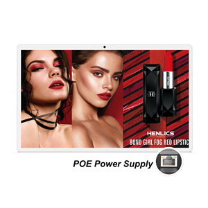 21.5 Inch <b>Wall</b> Mount Commercial Android 14 Tablet LCD <b>Display</b> for Self-Service Business Advertising Optional NFC POE WF2188T Adv - Product Image 1