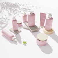 Ensemble d'emballages cosmétiques en PET recyclé pour lotions et sérums : flacons et pots de 30ML, 50ML, 100ML, 120ML, 150ML