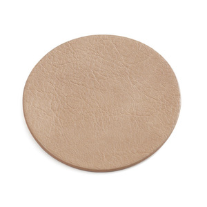 Pu Leather Coaster 10cm Round <b>Waterproof</b> Heat Insulating Tea Mat For Table Dining <b>Set</b> - Product Image 3