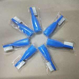 מברשת שיניים אסירים עם ניילון רכה ניילון רכה ידית מיני חד פעמיים, מברשת שיניים בוגרת ארוזה בשקית opp - Product Image 6