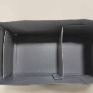 Boîte de rangement pour vêtements, rectangulaire, pliable, en tissu, design minimaliste, pour organiser les tiroirs - Product Image 1