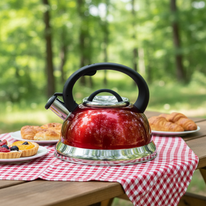 Bouilloire sifflante en acier inoxydable 2L/2.5L/3L, fond à induction, peinture colorée, 800W, compatible lave-vaisselle, <span class=keywords><strong>chauffe</strong></span>-<span class=keywords><strong>eau</strong></span> pour le thé, usage domestique - Product Image 6