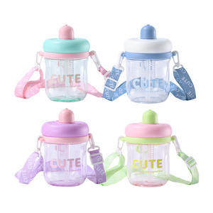 แก้วน้ำพลาสติกพกพาขนาด 650 มล. น่ารัก พร้อมหลอดและที่กรองชา สำหรับนักเรียนและคู่รัก เหมาะสำหรับเป็นของขวัญ - Product Image 5