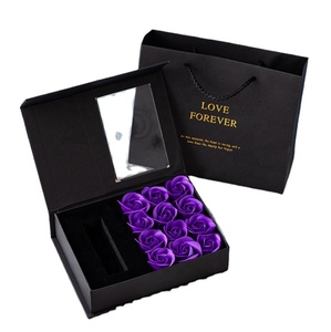 Best seller festa della mamma decorazione fiori rosa artificiale regalo di san valentino - Product Image 1