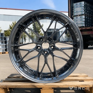 Jantes forgées VEROS Custom16, 17, 18, 19 pouces, concaves profondes, design multi-branches poli, pour <span class=keywords><strong>Ferrari</strong></span>, Bugatti, McLaren, Aston - Product Image 2