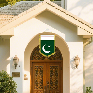 Mini 20x30cm Pennant Car Flags Pakistan Wall Decor Display Accessories <b>Small</b> Ornaments for Hanging - Product Image 3