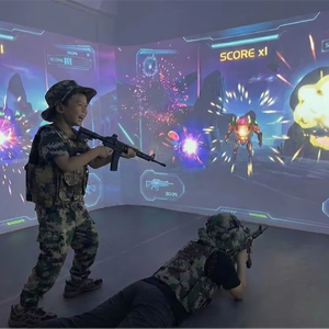 AR nhập vai chụp tương tác chiếu tường trò chơi máy chiếu Trò chơi bắn súng giả lập Bắn Súng ảo cho sân chơi trong nhà - Product Image 4