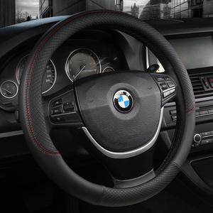 Novedad de verano, <span class=keywords><strong>funda</strong></span> Universal de cuero para <span class=keywords><strong>volante</strong></span> de coche, <span class=keywords><strong>funda</strong></span> cómoda antideslizante para las cuatro estaciones para hombres y mujeres - Product Image 5