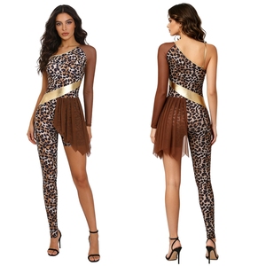 Traje de una pieza estampado para mujer, estilo mujer de las cavernas, para danza de adoración, venta al por mayor, gran oferta - Product Image 2