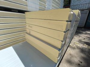 Pannello isolato del <span class=keywords><strong>poliuretano</strong></span> e <span class=keywords><strong>pareti</strong></span> dei pannelli Sandwich per la costruzione della casa con i materiali da costruzione della casa del pannello a Sandwich - Product Image 3