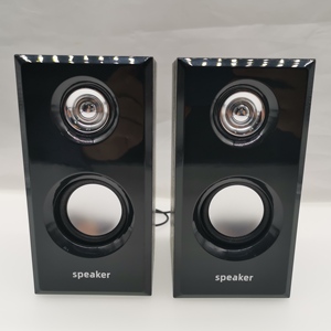 OEM مخصص الترويجية رخيصة نظام الصوت مكبّر صوت خشبي USB 2.0 المحمولة المسرح المنزلي للهاتف المحمول الكمبيوتر اللوحي - Product Image 2