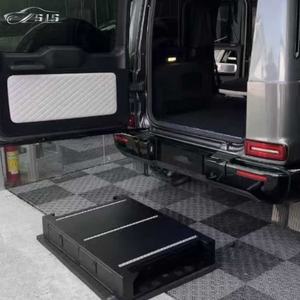 Caja de almacenamiento de acero inoxidable para <span class=keywords><strong>maletero</strong></span> G Wagon 2019-2025 para <span class=keywords><strong>Clase</strong></span> G W464 W465 <span class=keywords><strong>2018</strong></span> + piezas interiores G500 G63 G400D G580 - Product Image 4