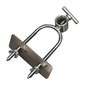 Accesorio <span class=keywords><strong>de</strong></span> Barbacoa Resistente, Soporte Trasero <span class=keywords><strong>de</strong></span> Acero Inoxidable 304 <span class=keywords><strong>de</strong></span> Lujo para Cerdo - Redondo <span class=keywords><strong>de</strong></span> <span class=keywords><strong>22</strong></span> mm - Product Image 1