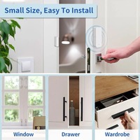 Kit de système d'alarme intelligent Tuya Zigbee pour la maison, pack de capteurs de sécurité sans fil, porte, fumée, eau, gaz, mouvement, Alexa