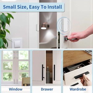 Kit <span class=keywords><strong>de</strong></span> Sistema <span class=keywords><strong>de</strong></span> Alarma Inteligente para el Hogar Tuya Zigbee, Paquete <span class=keywords><strong>de</strong></span> Sensores <span class=keywords><strong>de</strong></span> Seguridad Inalámbricos para Puerta, <span class=keywords><strong>Humo</strong></span>, Agua, Gas y Movimiento, Compatible con Alexa - Product Image 5