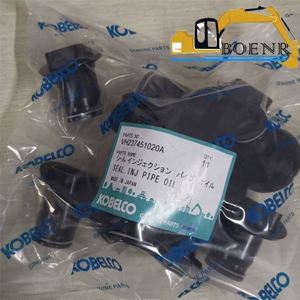 อะไหล่รถขุด SK330-5 SK380-8 หัวฉีดเครื่องยนต์ J08E ซีลท่อฉีดน้ำมัน S2374-51020 VH237451020A - Product Image 2
