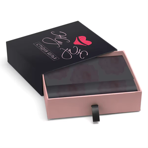 Custom Logo <b>Paper</b> Cardboard Lingerie Packaging Box for Bra Underwear Bikini Luxury Gift Packaging - Product Image 1