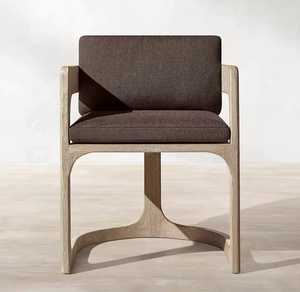 Set da Pranzo per Esterni in Legno di Teak Massiccio, Arredamento da Giardino di Lusso Moderno, Tavolo e Sedie per Hotel, Ville e Resort - Product Image 3