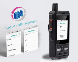 Anysecu w8pro 4 gam Mạng đài phát thanh zello Android 10 wifi 2.8 inch điện thoại di động realptt GPS Walkie Talkie hỗ trợ zello và thực PTT - Product Image 5