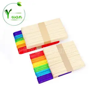 Popsicle tem khắc gỗ Ice Cream Stick