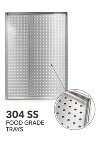 Custom Made Extra Large Size Rimmed Perforated Aluminium Stainless Steel Bread Cookie Bakery <b>Oven</b> <b>Baking</b> <b>Tray</b> - Product Image 2