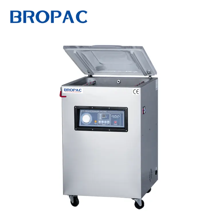 Brother VM500C/B Stand Vacuum Sealer dengan Ikan, Steak, Perangkat Keras, Mesin Pengemas Vakum Daging Sapi Cair