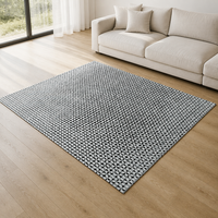 Custom Hand Tufted Round Rug Luxury Hotel Lobby Carpet Runner Rug Handmade Wool Area Rug for Hospitality
