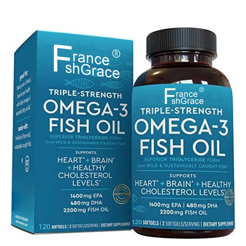 OEM ODM kalp beyin sağlıklı üstün trigliserit formu dha epa omega 3 balık yağı yumuşak jel kapsüller