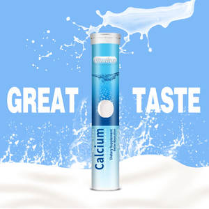 Oem compresse effervescenti calcio vitamina <span class=keywords><strong>D</strong></span> compressa effervescente - Product Image 1