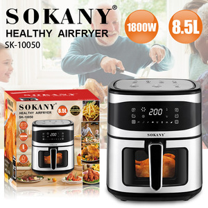 Appareils ménagers de qualité supérieure 1800W 8.5L friteuses à air électriques manuelles sans huile antiadhésives de grande capacité pour un usage domestique - Product Image 6