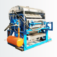Machine de moulage de barquettes à œufs en pâte à papier haute capacité, équipement industriel de fabrication de boîtes à œufs