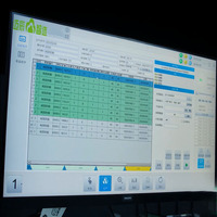 Machine à usiner les fenêtres à banc en fonte, configuration trois zones, longue course, pour perçage, fraisage, usinage CNC haute précision et ligne de découpe