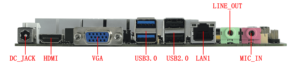 1037U มินิไอทีเอ็กซ์เมนบอร์ด 6COM RS485 LVDS LPT GPIO รองรับเมนบอร์ดอุตสาหกรรมสำหรับคีออสก์และอุปกรณ์การแพทย์ - Product Image 5