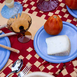 Tùy Chỉnh Màu Sắc Men Mũm Mĩm Rim Đồ Ăn Tấm Thiết Lập Bánh Tráng Miệng Bít Tết Salad Serveware Gốm Nhà Hàng Bữa Ăn Tối Tấm - Product Image 5