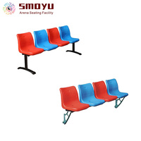 Banco de Grada para Estadio de HDPE y Aluminio, Respaldo Alto, Resistente a los Rayos UV, Duradero, Impermeable, Color Personalizado, 10 Años de Vida Útil, Pedidos al por Mayor