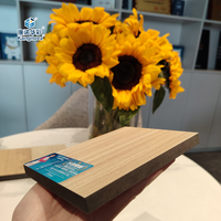 Meuble de cuisine moderne étanche en MDF, taille personnalisée, noyau noir, panneau haute densité, finition ultra brillante pour armoire