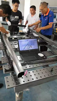Nouvelle table de soudage 3D polyvalente avec système de fixation universel, dimensions personnalisables et garantie d'un an pour la fabrication de tuyaux et de tubes